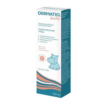 Dermatiq Baby Эмульсия детская для сухой кожи 200 мл