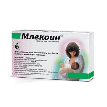 Млекоин гранулы гомеопатические 10 г