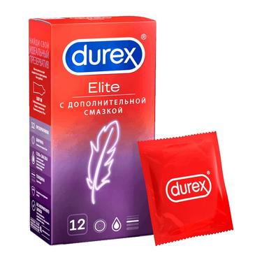 Durex Elite Презервативы сверхтонкие с дополнительной смазкой 12 шт