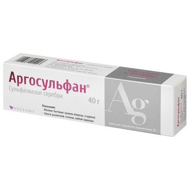 Аргосульфан 2% крем для наружного применения 40 г