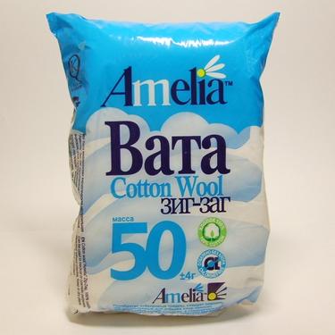 Вата мед хирург нестер "Зиг-Заг" 50 г N1
