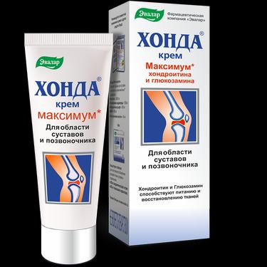 Эвалар Хонда крем в области суставов и позвоночника 50 мл