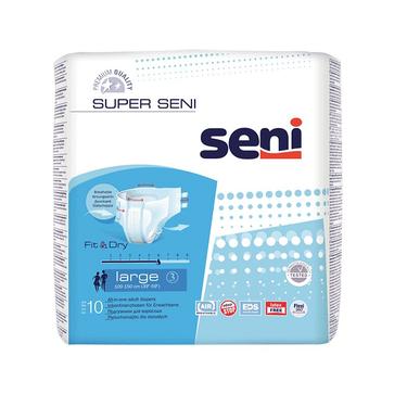 Seni Super Подгузники для взрослых размер L 10 шт