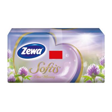 Zewa Softis Платки бумажные носовые 10 шт
