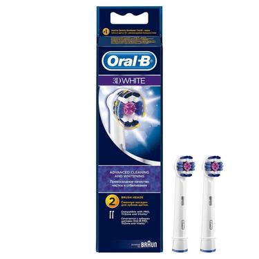 Oral-B 3D White Насадка для электрической зубной щетки 2 шт