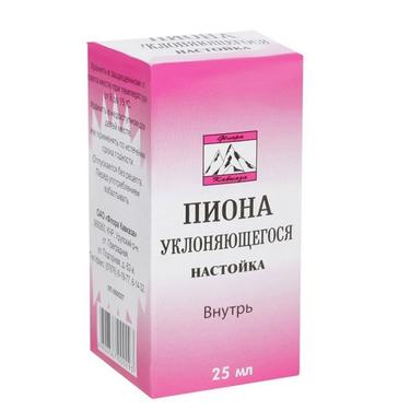 Пиона уклоняющегося настойка 25 мл