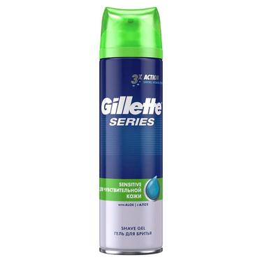 Gillette Series Гель для бритья для чувствительной кожи для мужчин 200 мл