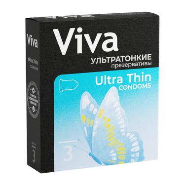 Viva Презервативы ультратонкие 3 шт
