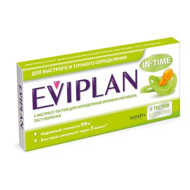 Eviplan Тест на овуляцию тест-полоска 5 шт