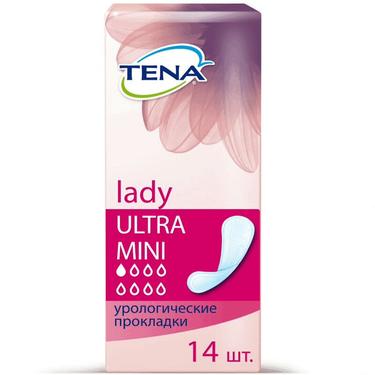 Tena Lady Ultra Mini Прокладки урологические 14 шт