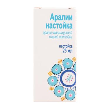 Аралии настойка 25 мл