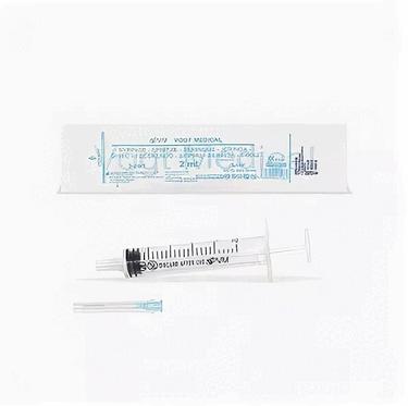 Vogt Medical Шприц одноразовый трехкомпонентный 2 мл