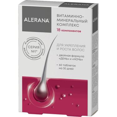 Alerana Витаминно-минеральный комплекс для волос таблетки 60 шт