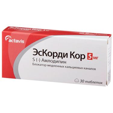 ЭсКорди Кор 5 мг таблетки 30 шт