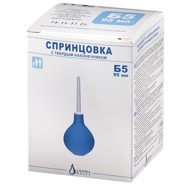 Спринцовка с твердым наконечником Б5 95 мл 