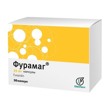 Фурамаг 25 мг капсулы 30 шт
