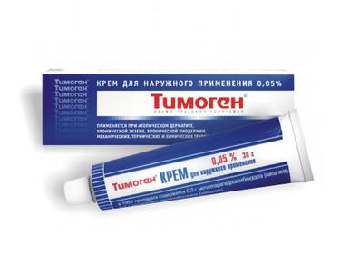 Тимоген 0,05% крем для наружного применения 30 г