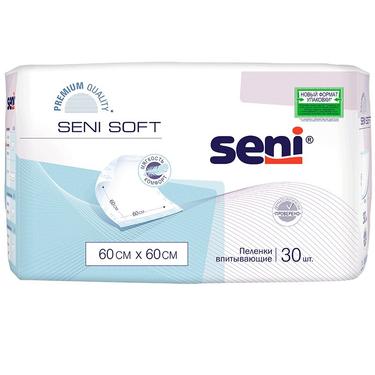 Seni Soft Пеленки впитывающие одноразовые 60 см x 60 см 30 шт