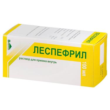Леспефрил раствор для приема внутрь 100 мл