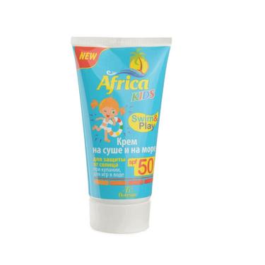 Africa Kids Крем солнцезащитный на суше и на море SPF 50 150 мл