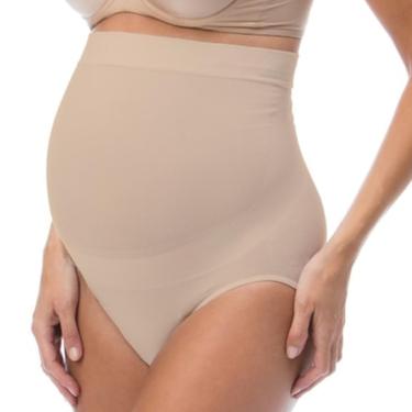 RelaxMaternity Бандаж-трусики дородовый с хлопком размер XL Бежевый