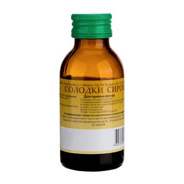 Солодки сироп 100 мл