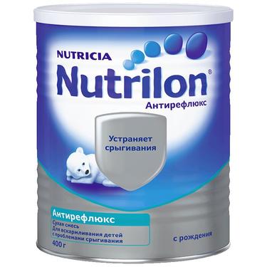 Детское питание Nutrilon Антирефлюкс смесь сухая с нуклеотидами с рождения 400 г