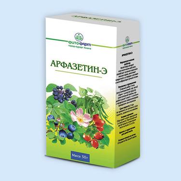 Сбор Арфазетин -Э пач 50 г 1 шт