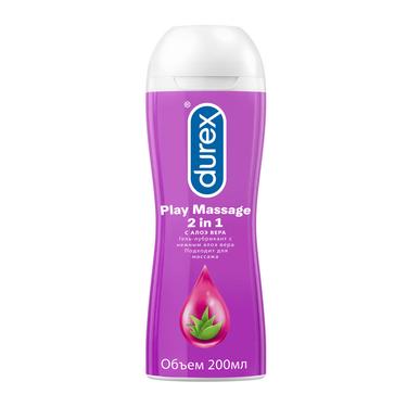 Durex Play Massage 2в1 Гель с алоэ вера 200 мл