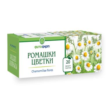 Ромашка цветки фильтр-пакеты 1,5 г 20 шт