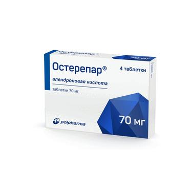 Остерепар 70 мг таблетки 4 шт