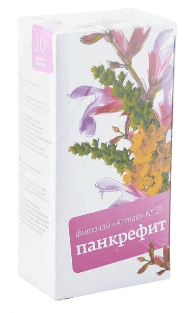 Фиточай Алтай № 21 Панкрефит фильтр-пакеты 20 шт