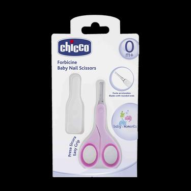 Chicco Ножницы детские с закругленными концами Розовый 0+