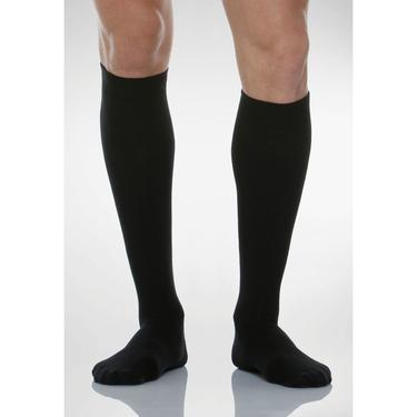 Relaxsan Гольфы компрессионные с хлопком мужские Cotton Socks 1 класс компресии 140 den размер 5 Черные