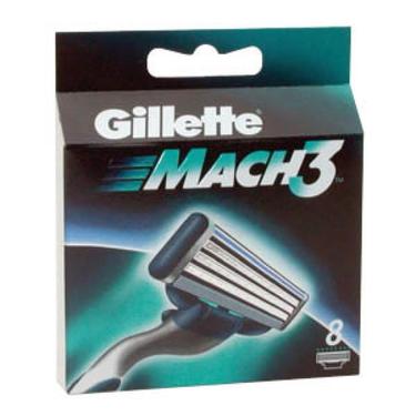 Gillette Mach3 Кассеты для бритвенного станка 8 шт