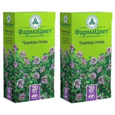 Набор 2Х Чабреца трава фильтр-пакеты 1,5 20 шт
