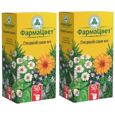 Набор 2Х Грудной сбор №4 50 г