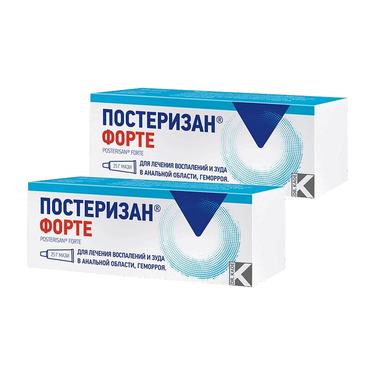 Набор 2Х Постеризан Форте мазь для ректального и наружного применения 25 г