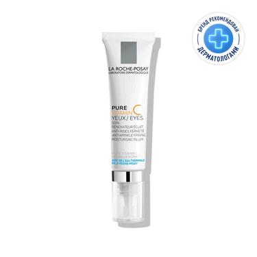 La Roche-Posay Pure Vitamin С Крем-филлер для заполнения морщин для контура глаз с витамином С 15 мл