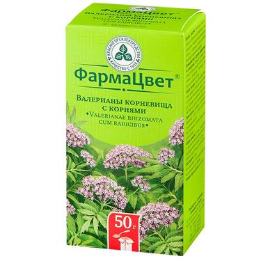Валерианы корневища с корнями измельченные 50 г