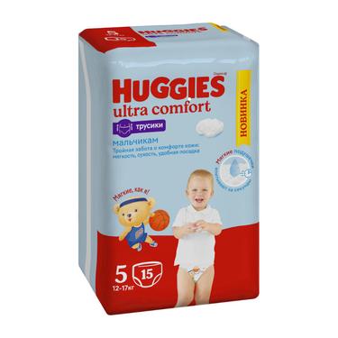 Huggies Pants 5 Подгузники-трусики для мальчиков 13-17 кг 15 шт