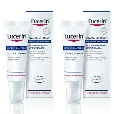 Набор 2Х Eucerin UreaRepair Бальзам для губ увлажняющий успокаивающий 10 мл