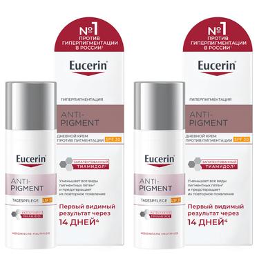 Набор 2Х Eucerin Anti-Pigment Крем для лица дневной SPF 30+ 50 мл