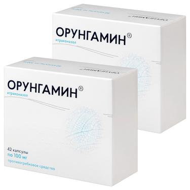 Набор 2Х Орунгамин 100 мг капсулы 42 шт