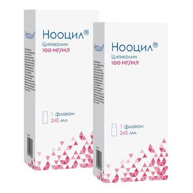 Набор 2Х Нооцил 100 мг/мл раствор для приема внутрь 240 мл