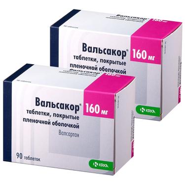 Набор 2Х Вальсакор 160 мг таблетки 90 шт