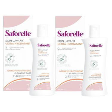 Набор 2Х Saforelle Гель для интимной гигиены интенсивное увлажнение 250 мл