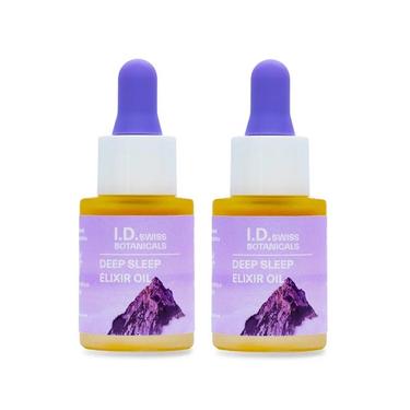 Набор 2Х I.D. Swiss Botanicals Масло эликсир для глубокого сна для лица и тела 10 мл