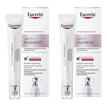 Набор 2Х Eucerin Anti-Pigment Крем для кожи вокруг глаз от темных кругов 15 мл