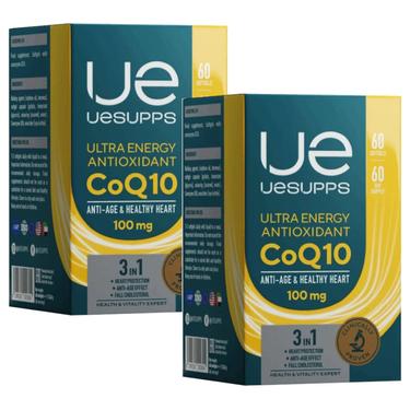 Набор 2Х Uesupps Коэнзим Q10 капсулы 60 шт